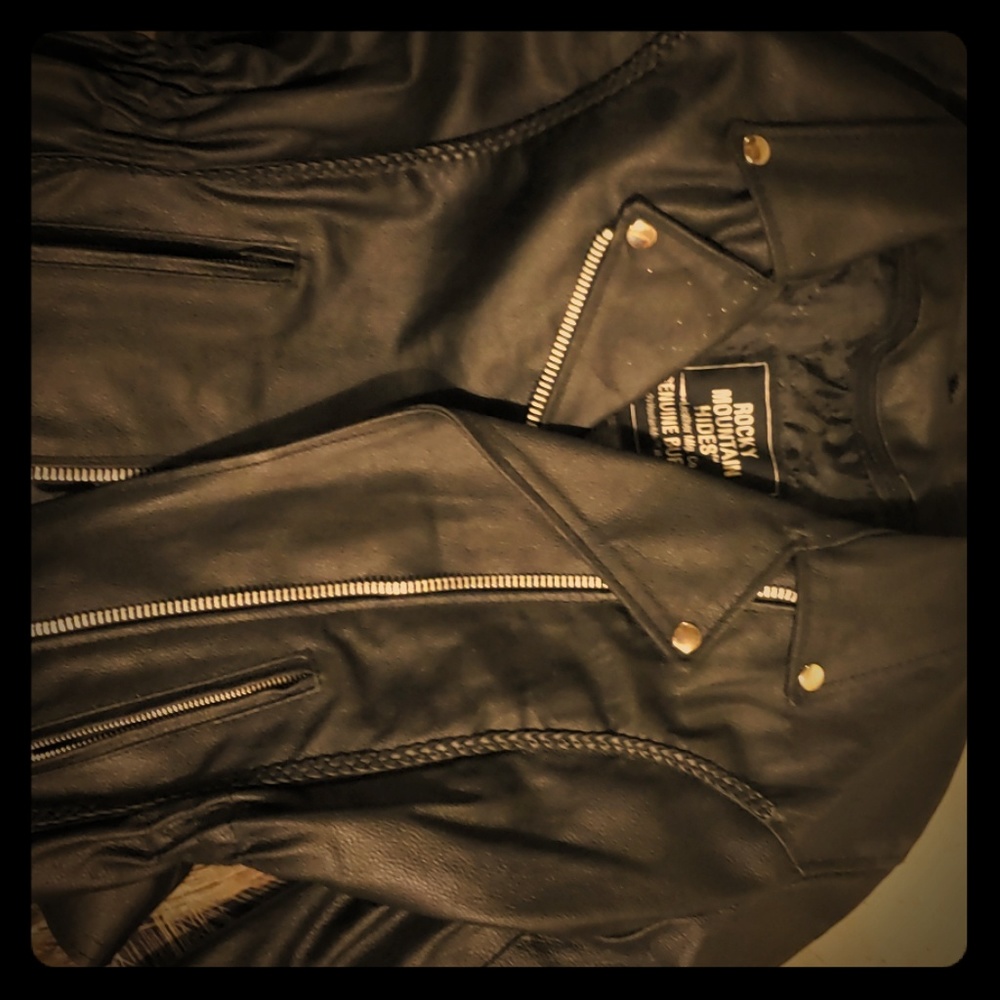 Leather jacket